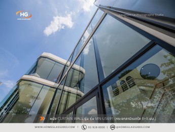 แผงกระจก curtain wall - Studio แผงกระจก curtain wall - Studio HG 0765168