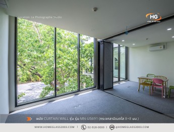แผงกระจก curtain wall - Studio HG 0765168 แผงกระจก curtain wall - Studio HG 0765168