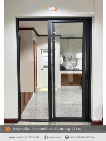 ประตูบานเลื่อนสลับ Euro Series ประตูบานเลื่อนสลับ euro หน้าตู้เสื้อผ้า - 0266032 (2)